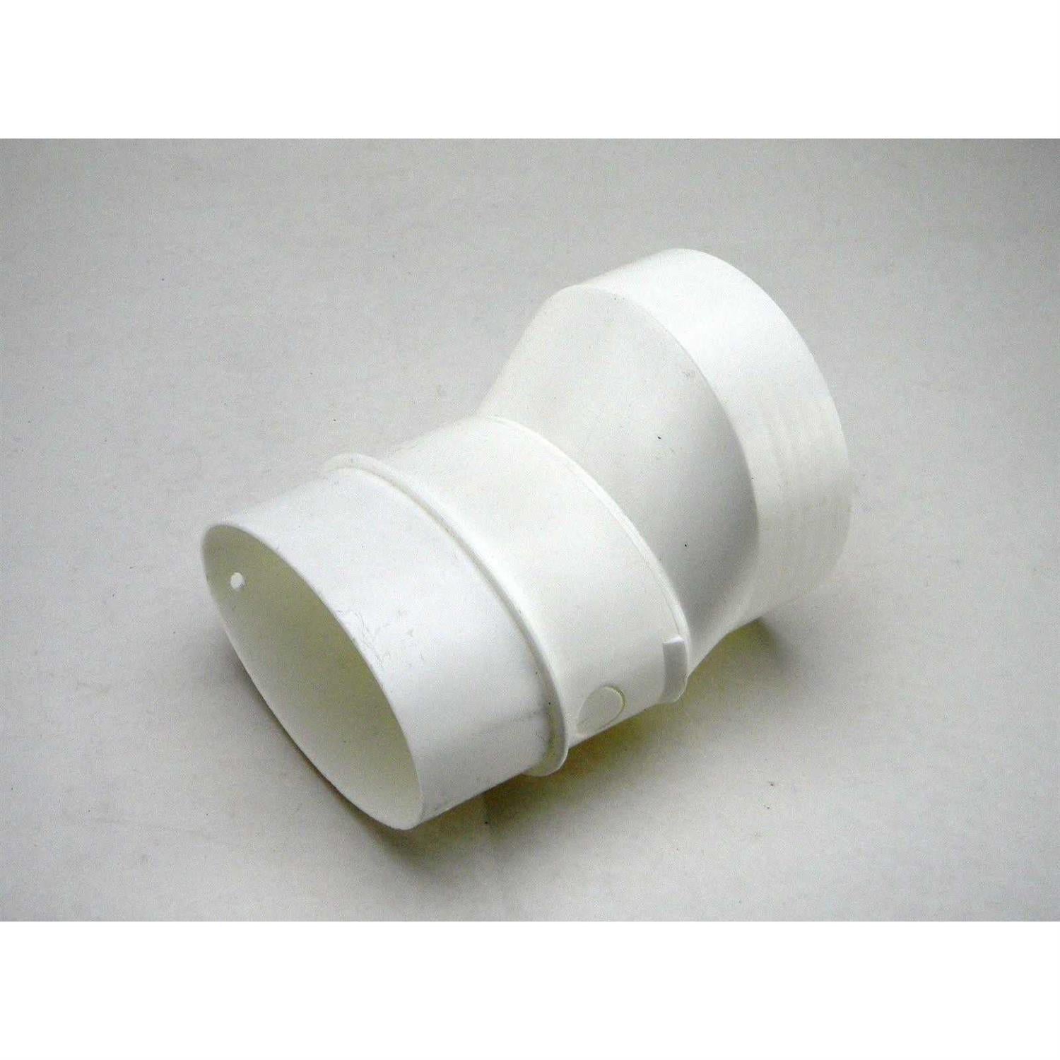 4 In. Round To Oval Dryer Duct Adapter O505