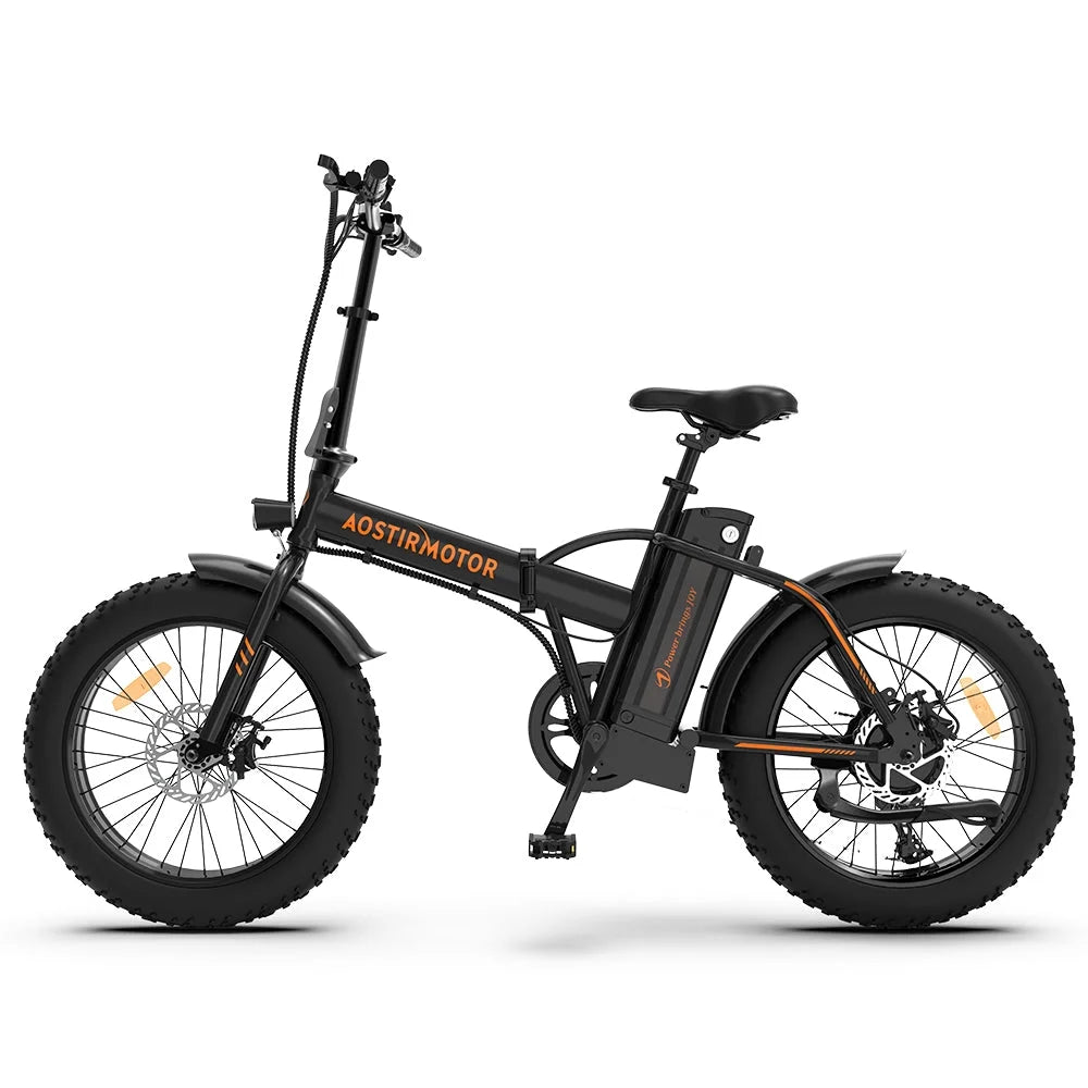 Folding Electric Bike 500W Motor 20" Fat Tire 36V/13Ah Li-Battery U61746
