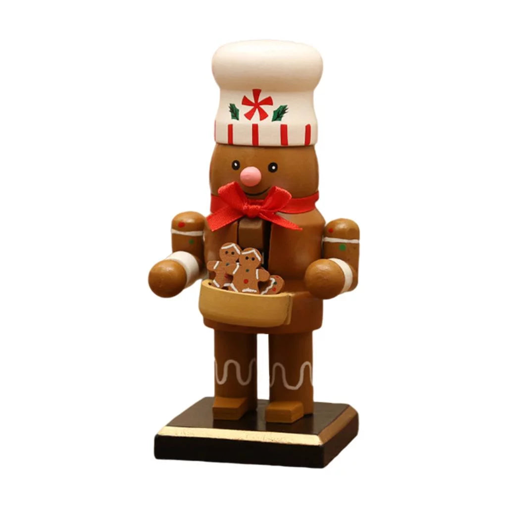 16cm Nutcracker Puppet Gingerbread Man Decor J41624