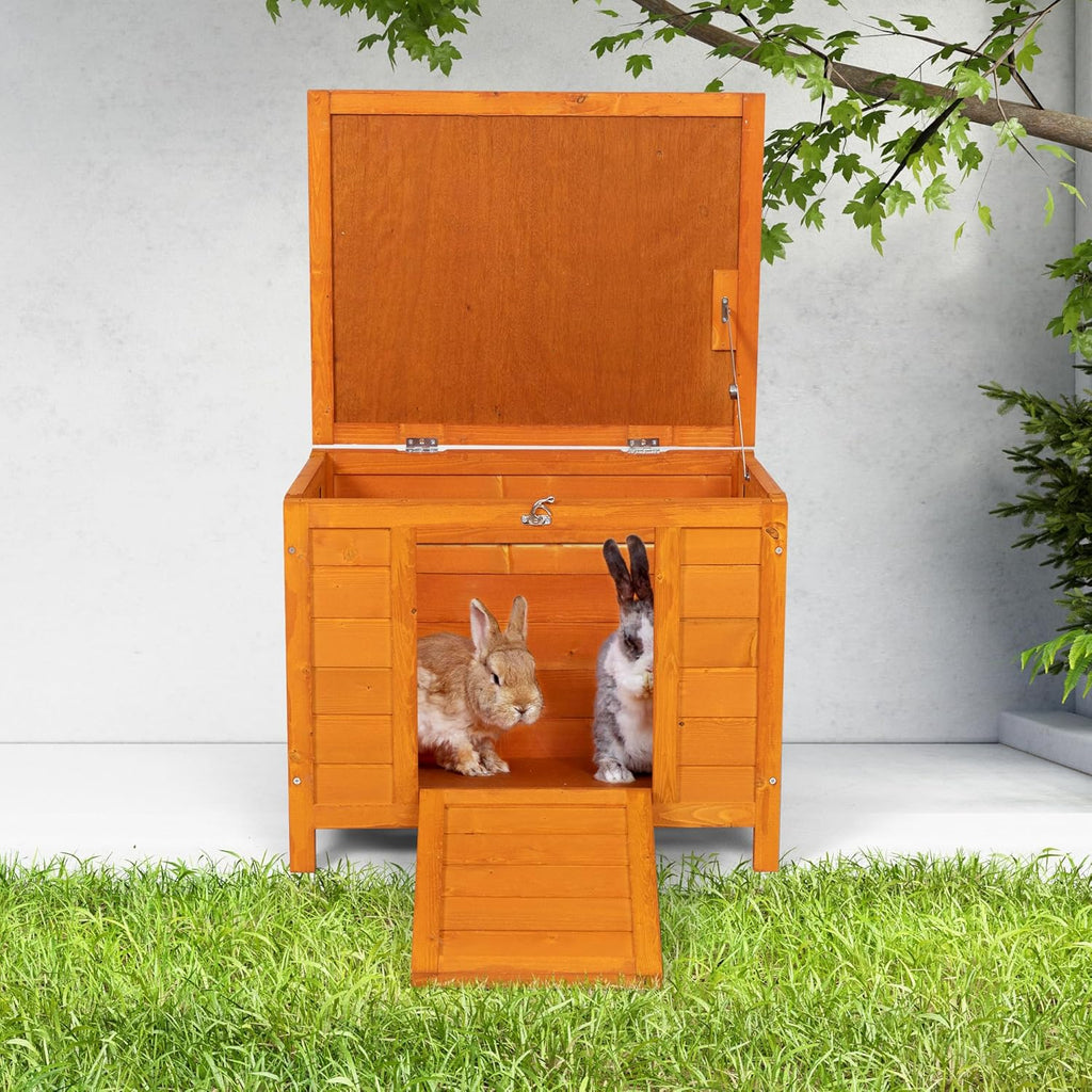 Natural Wooden Small Animal House T21881