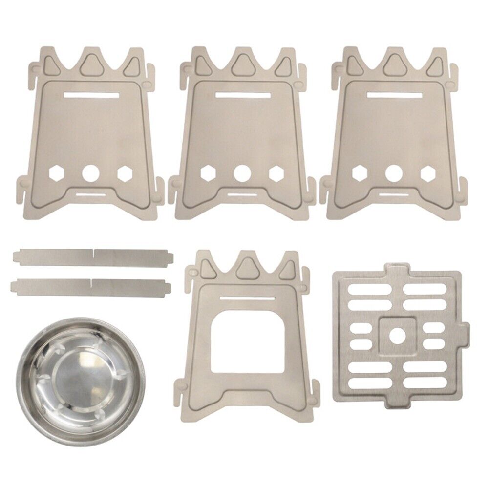 Folding Titanium Ultralight Wood Stove L9016