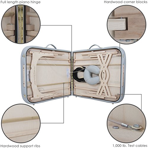 Portable Massage Table Package with Carry Case (30/32” x 73”) Z7157