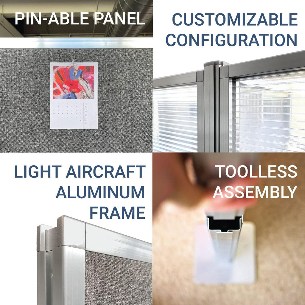Sound Dampening Cubicle Walls K951