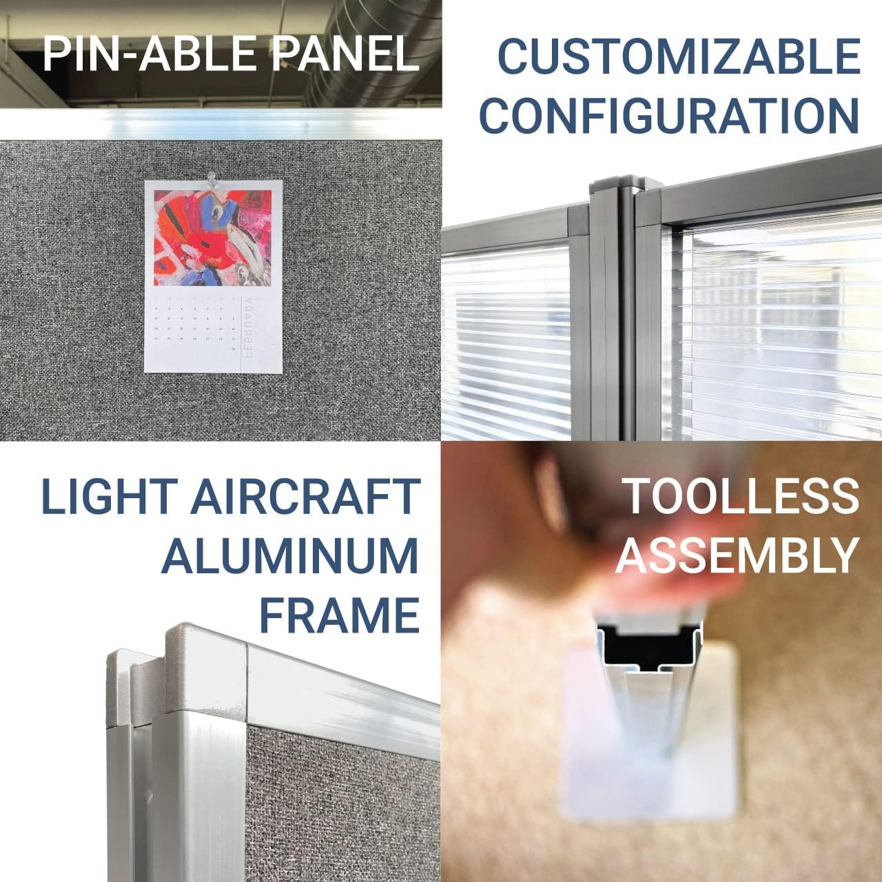 Sound Dampening Cubicle Walls K951
