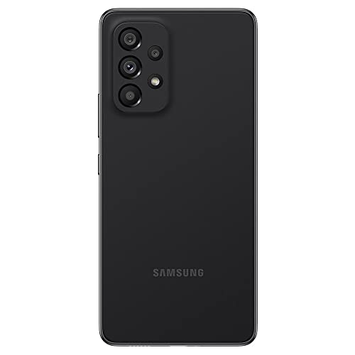 Awesome Black 128GB 6GB 6.5'' 120Hz Full HD+ IP67 Water Resistant Dual SIM GSM 4G Volte Unlocked International Model A536E/DS 25W Charging Cube Bundle Smartphone P1430