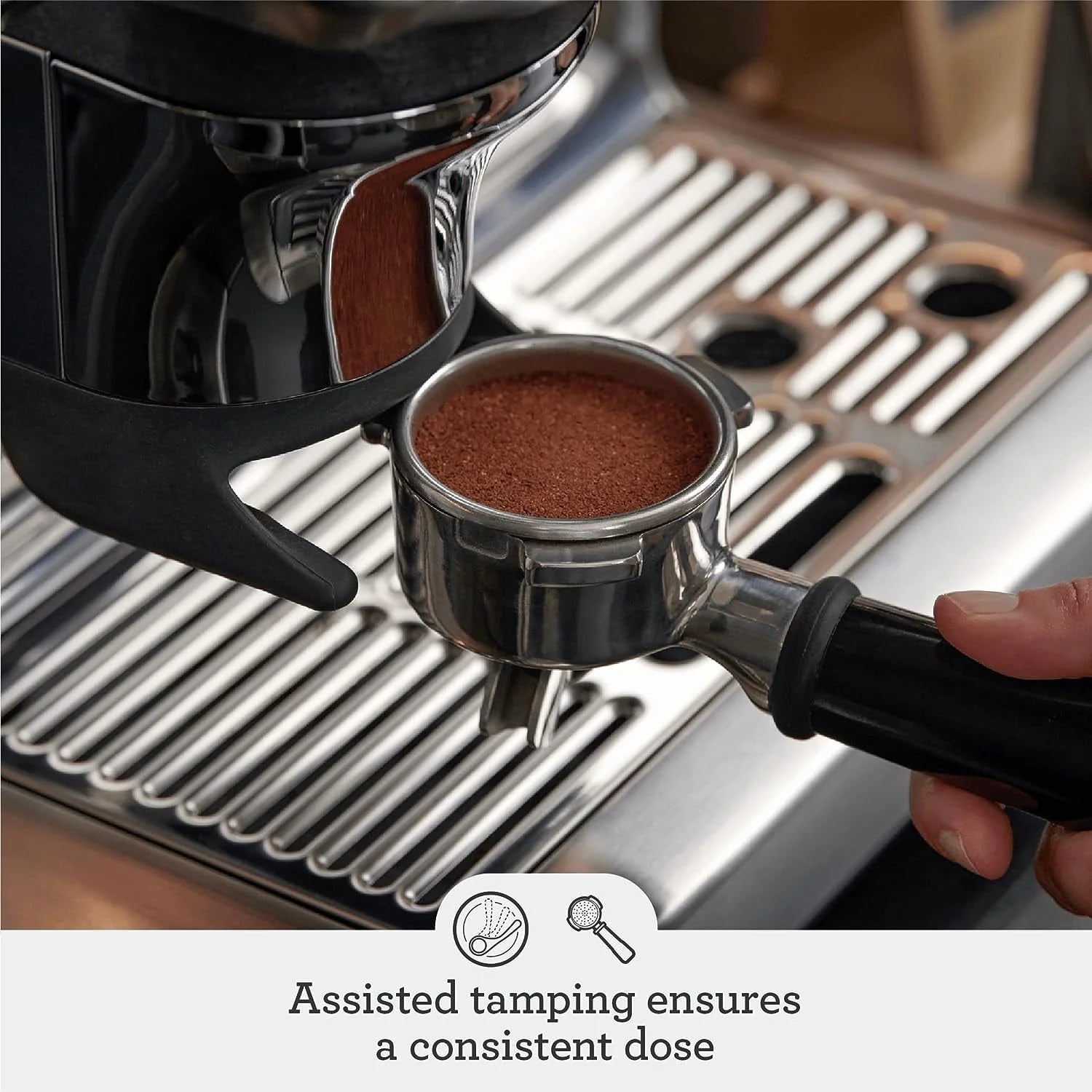 Black Truffle Espresso Machine, 2 Liters C309084