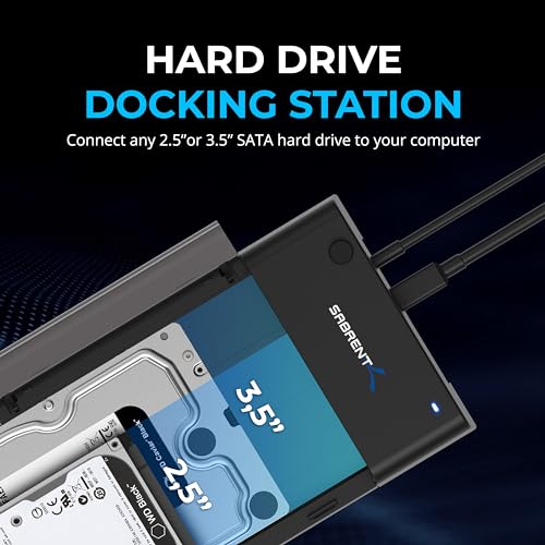 Tool Free USB Type C Dual Docking Station for PCIe NVMe M.2 SSDs H688174