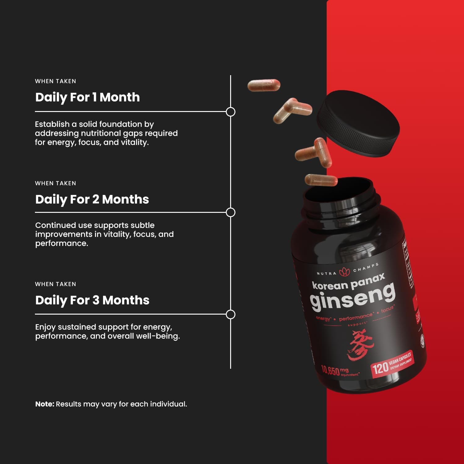 Korean Red Panax Ginseng Capsules R217