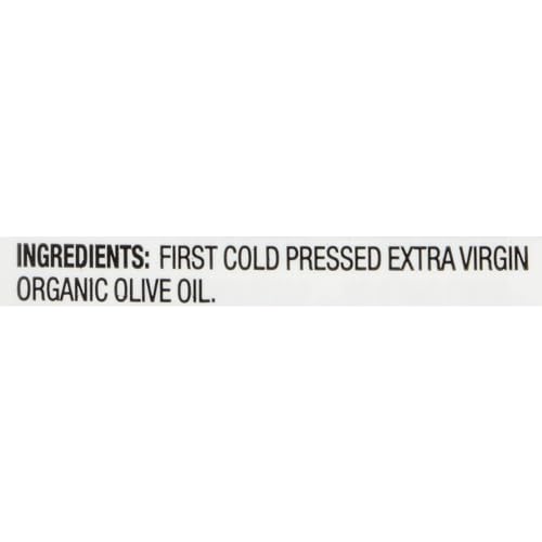 33.8 Oz Organic Extra Virgin Olive Oil L168