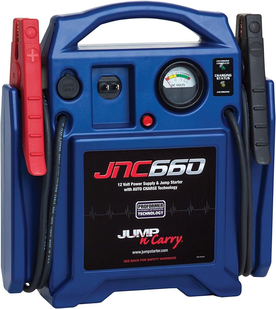 1700 Peak Amp 12 Volt Jump Starter O101