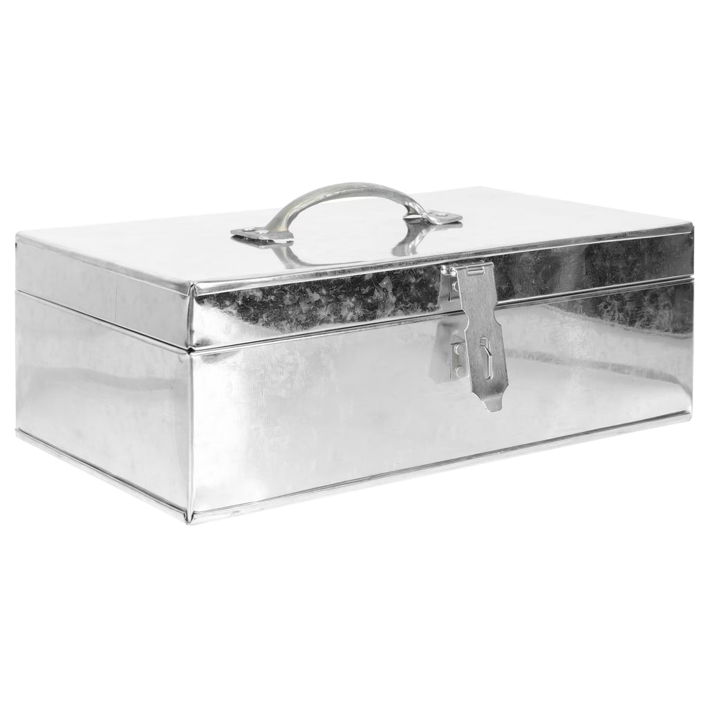 Aluminum Hard Case Storage Tin Box X4244