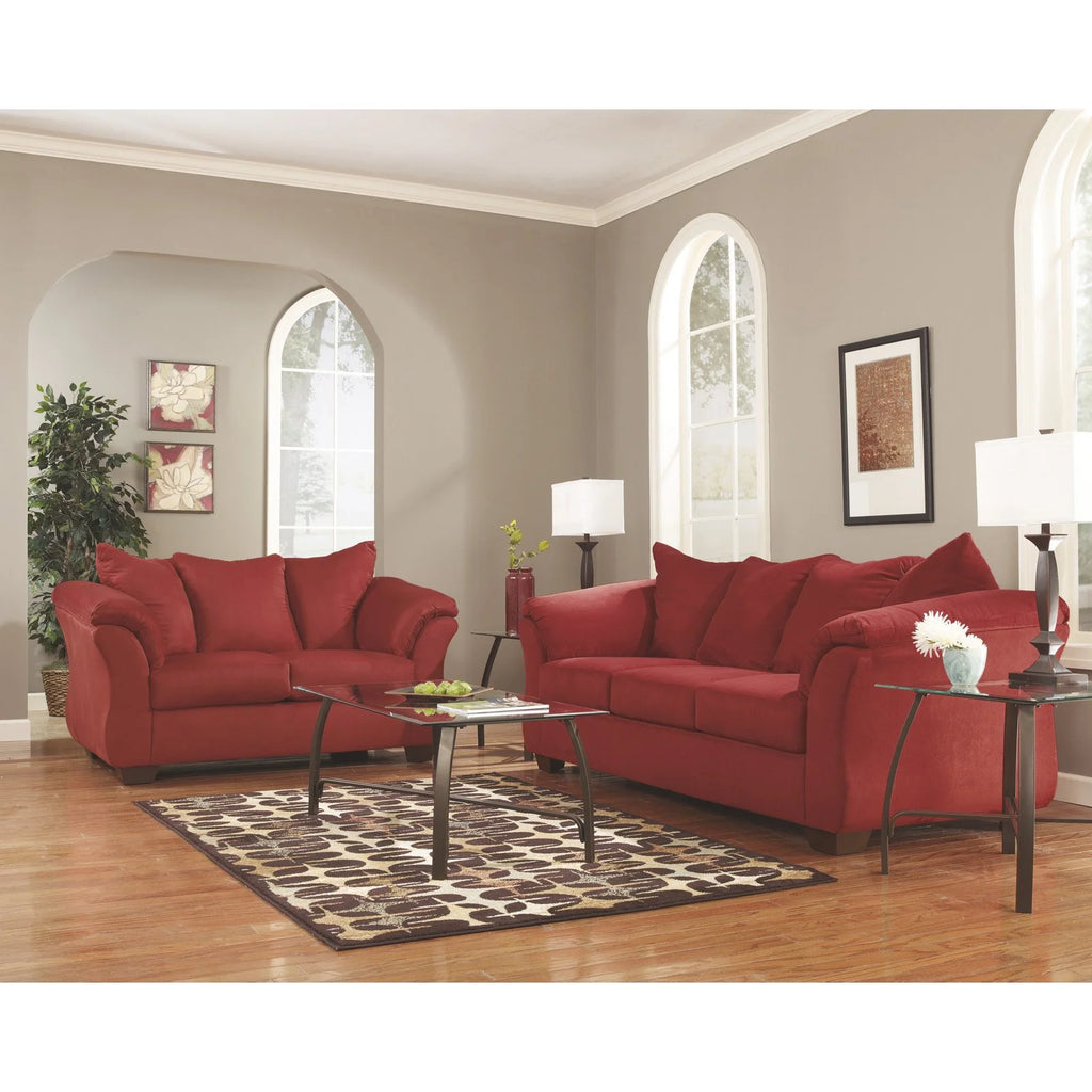 Blue Loveseat X72374