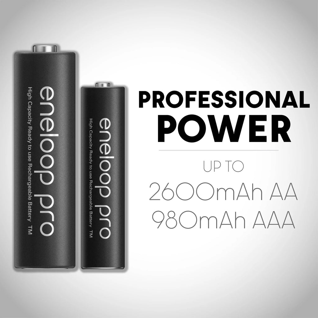 8-Battery Pack AA Rechargeable Batteries N142