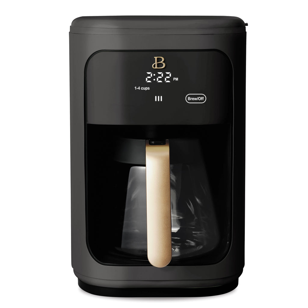 14-Cup Programmable Drip Coffee Maker with Touch-Activated Display, White U491122