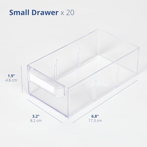 Large 12 Drawer Storage Organizer Cabinet - Grey X750856