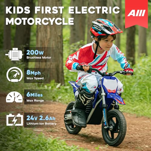 Red Electric Dirt Bike with 12-Inch Off-Road Tires X922