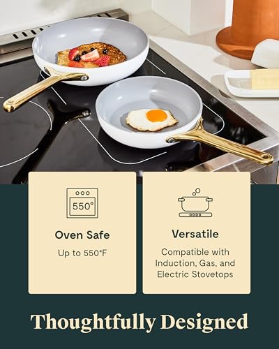 Nonstick Ceramic Frying Pan 2.7 qt 10.5" Navy A168694