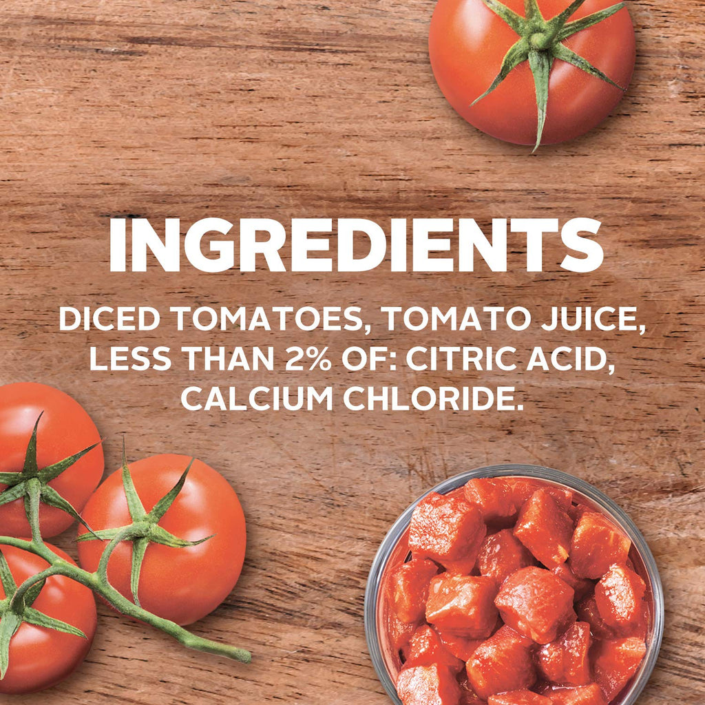 14.5 Ounce Diced Tomatoes No Salt Added E4861