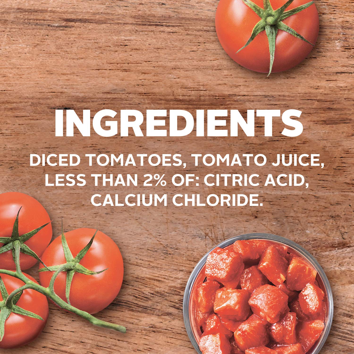 14.5 Ounce Diced Tomatoes No Salt Added E4861