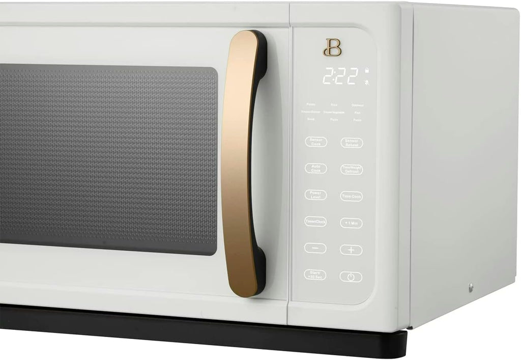 White 1.1 Cu ft 1000 Watt Sensor Microwave Oven W80628
