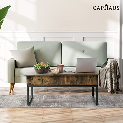 Lift Top Coffee Table with Sliding Drawer, 41" Espresso Z935