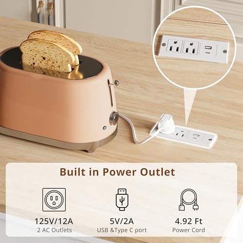 Kitchen Island Cart with Drawers and Power Outlet G561565