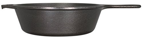 5 Quart Pre-Seasoned Cast Iron Deep Skillet F1270