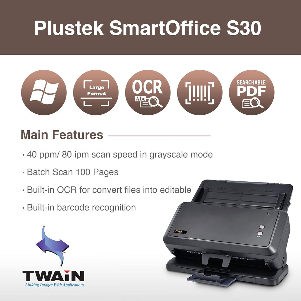 A3 Duplex Document Scanner with 100-page Auto Document Feeder A100728