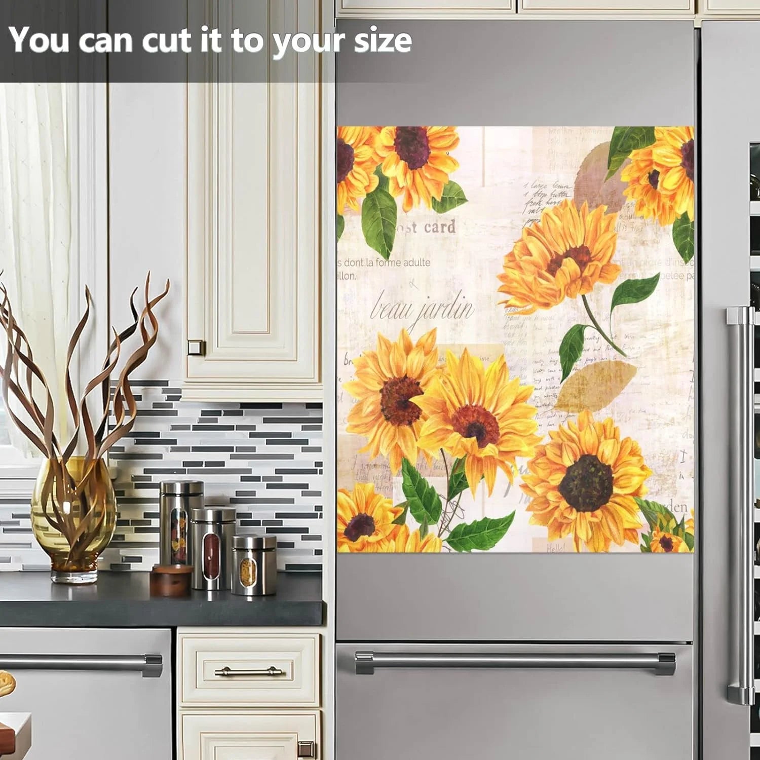 Sunflower Dishwasher Magnet Cover 23"Wx26"H I658548