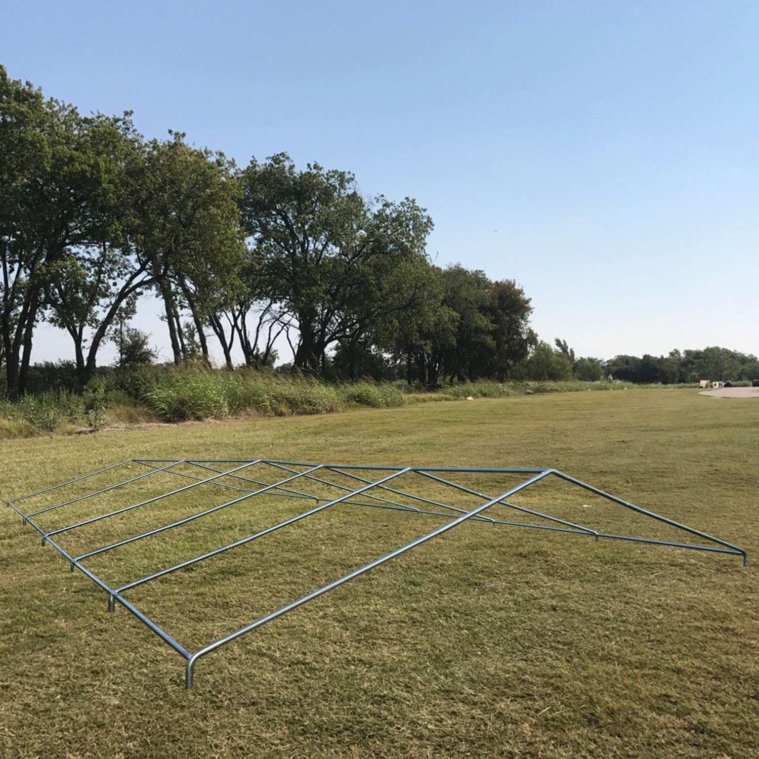 32'x20' PE Tents with Waterproof Top & Removable Sidewalls C8592