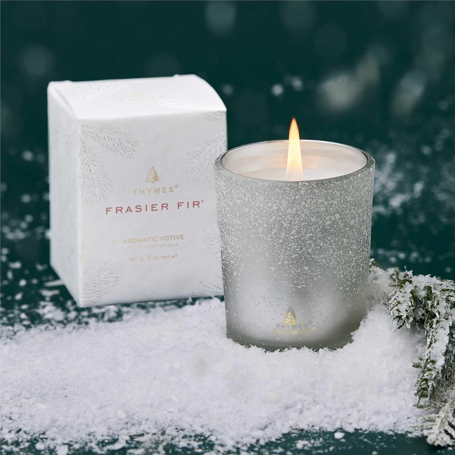 White Scented Votive Candle (2 oz) T71920