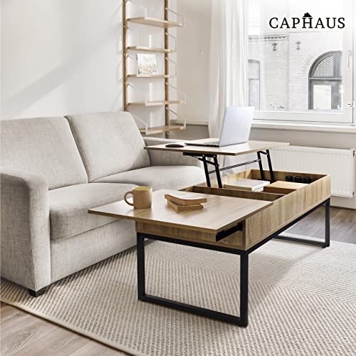 Lift Top Coffee Table with Sliding Drawer, 41" Espresso Z935