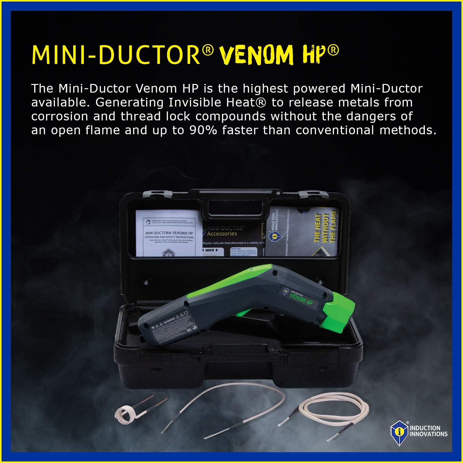Portable Induction Heater Tool with Coil Twist Lock U819283