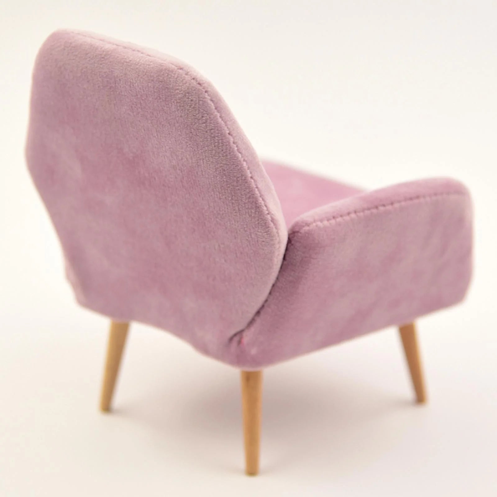 Pink Single Sofa Dollhouse Furniture 14.5x13x10.5cm Z76066