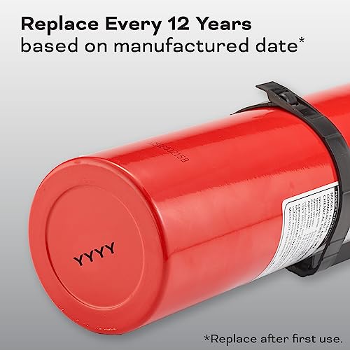 2-A:10-B:C 7.13 Lbs. Fire Extinguisher with Hose and Wall Mount E843