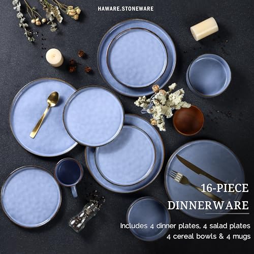 16-Piece Stoneware Ceramic Dinnerware Set I631880