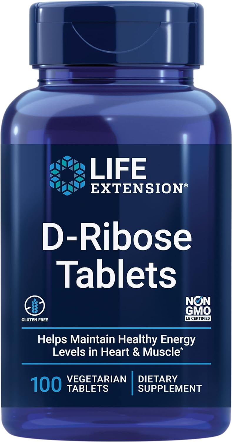 D-Ribose Tablets - 100 Tablets V966