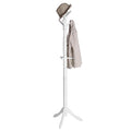 Solid Wood Coat Rack with 10 Hooks K87159