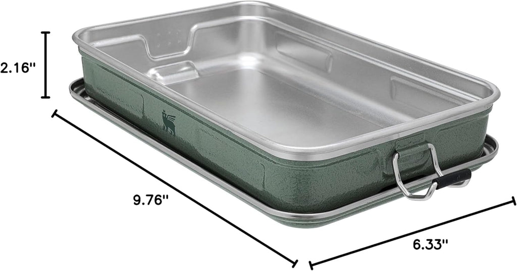 Classic 1.25QT Hammertone Green Box N9141