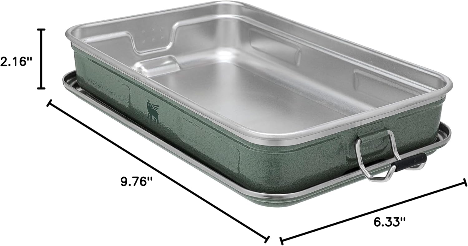 Classic 1.25QT Hammertone Green Box N9141