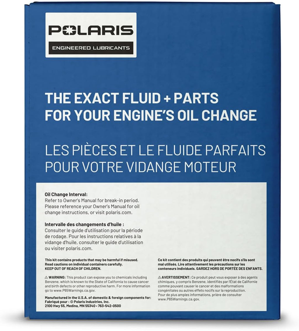 2.5 Quarts Full Synthetic Oil Change Kit with Oil Filter and Washer U527780