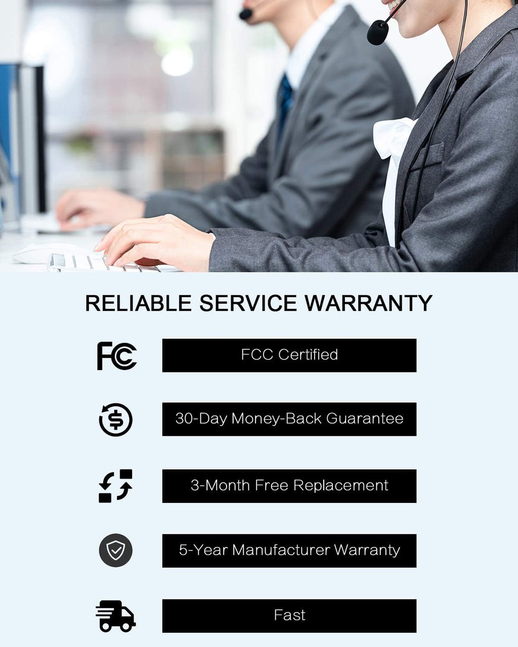 5 Bands Vehicle Cell Signal Booster for 3G 4G LTE Voice & Data E810