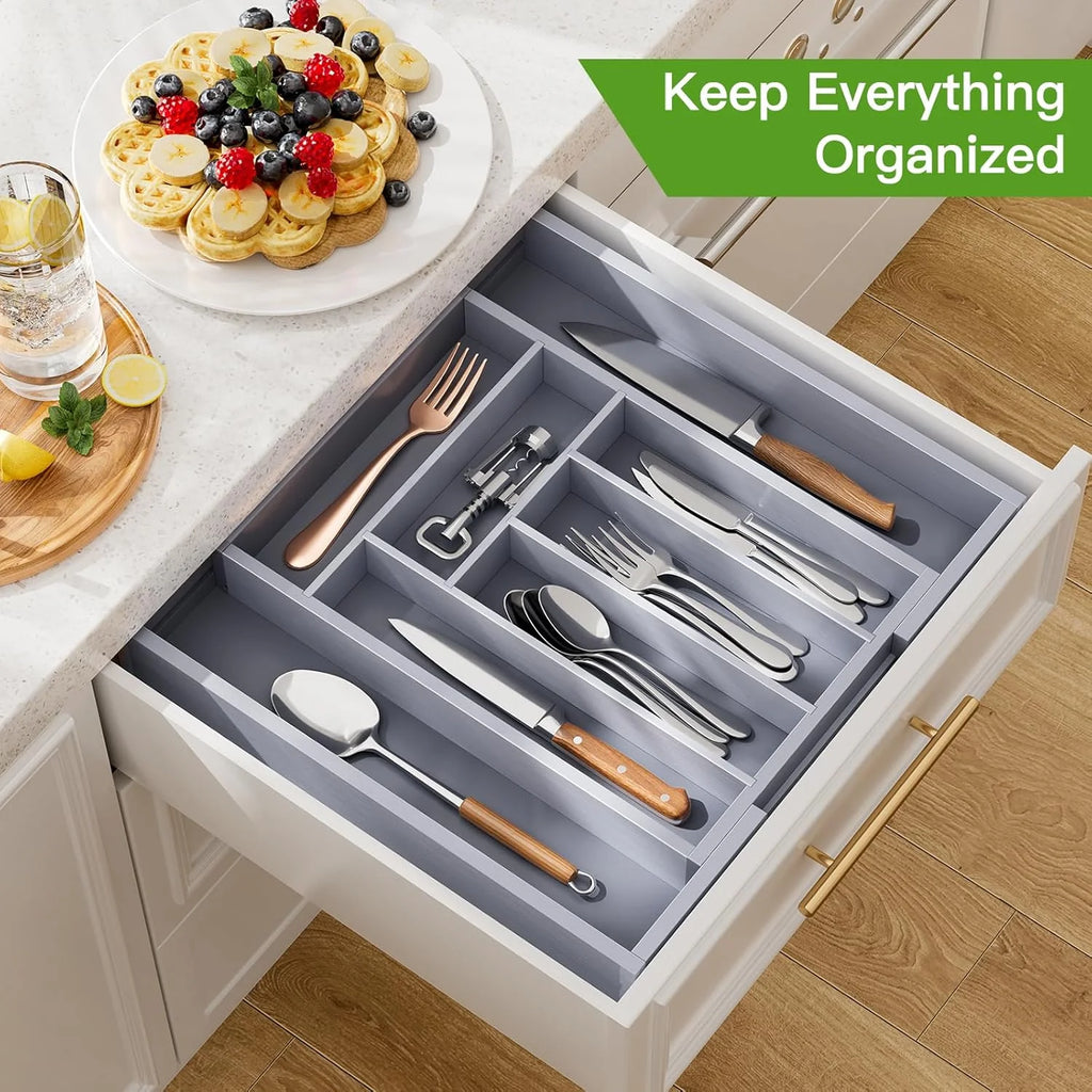 Bamboo Expandable Drawer Organizer U3644