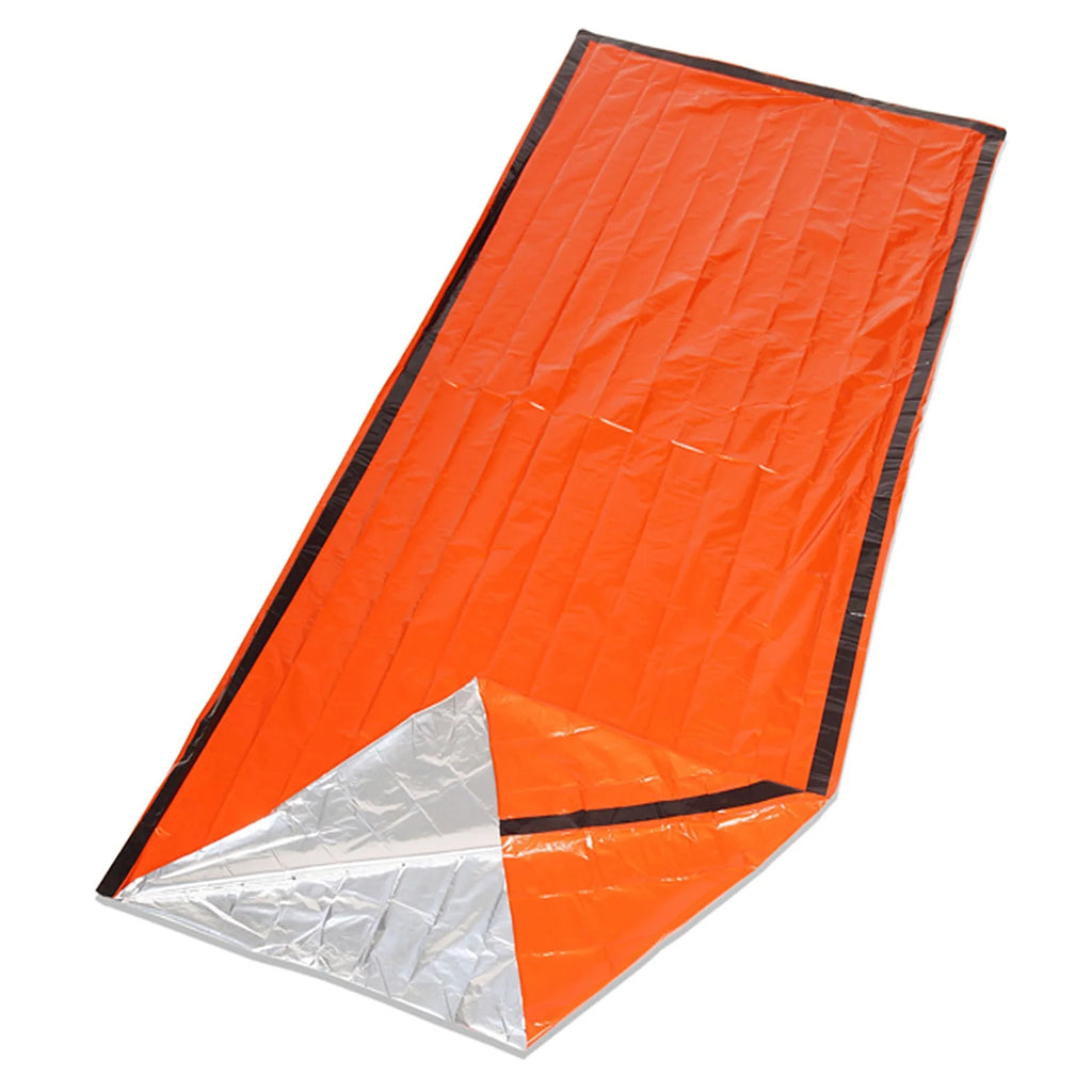 Waterproof Thermal Poncho Raincoat with Bag and Tent Shelter E75121