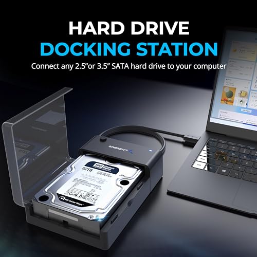 Tool Free USB Type C Dual Docking Station for PCIe NVMe M.2 SSDs H688174