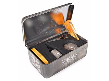 Beard Growth Kit - Oil, Balm, Serum, Derma Roller & Wooden Comb P9468
