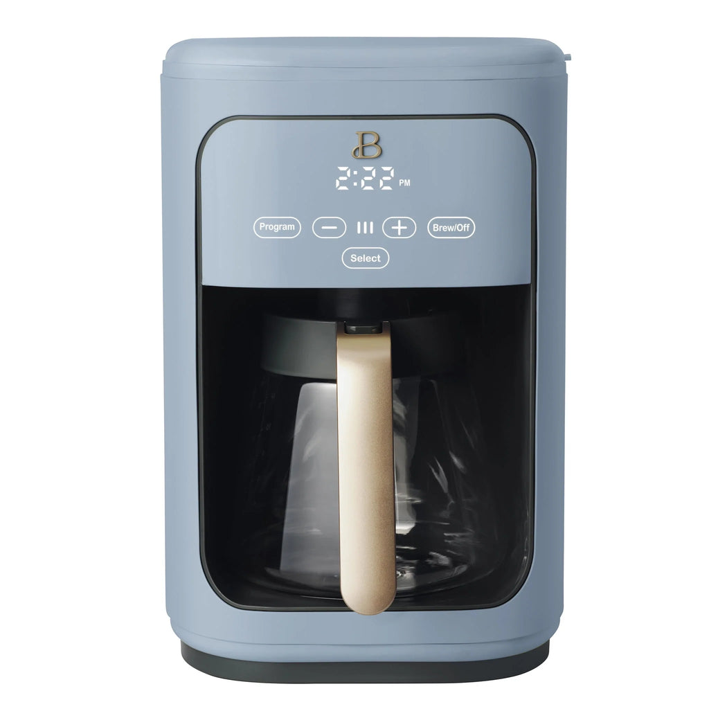 14-Cup Programmable Drip Coffee Maker with Touch-Activated Display, White U491122