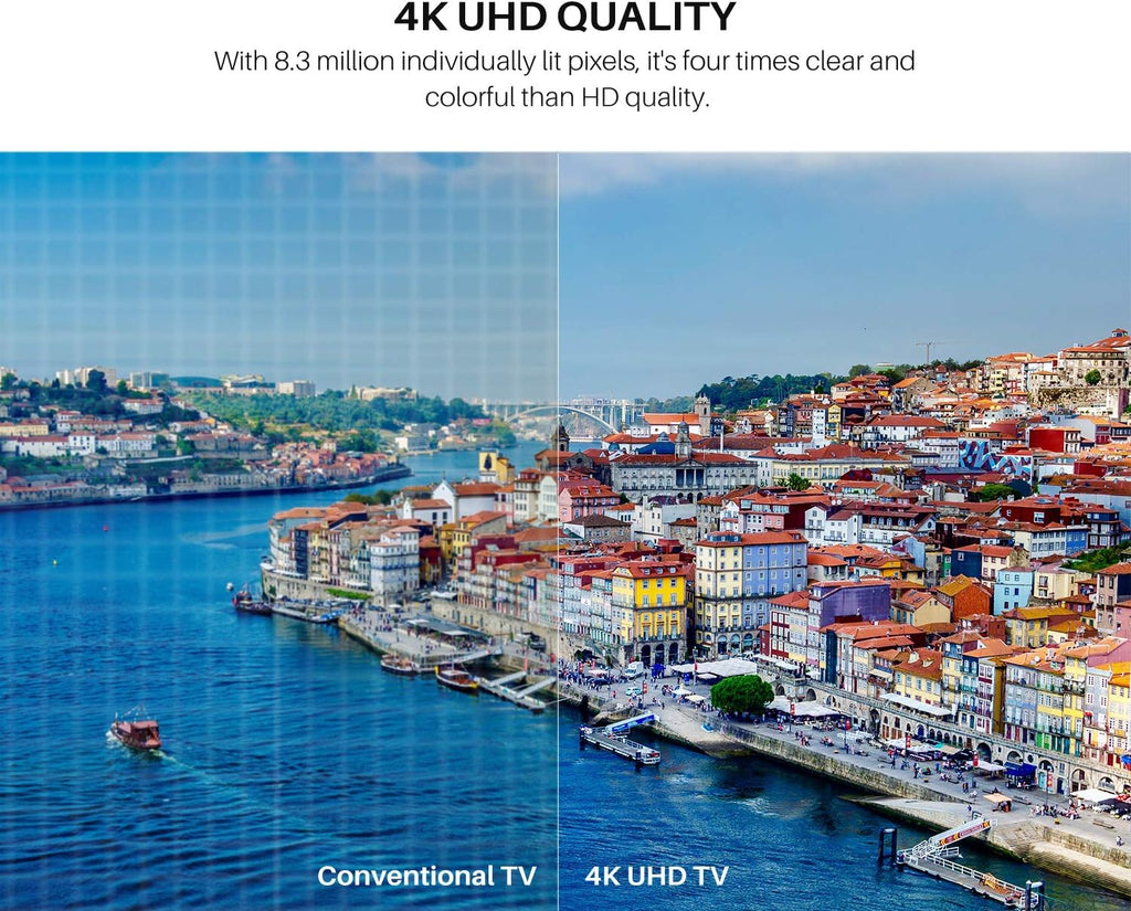 55 inch 4K UHD HDR Smart LED Android TV L841