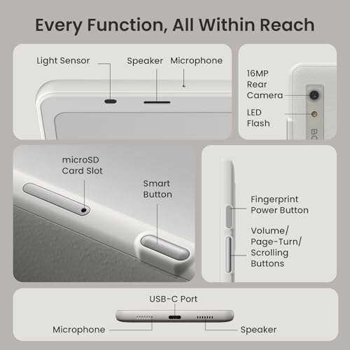 Off White ePaper eBook Reader Z68388