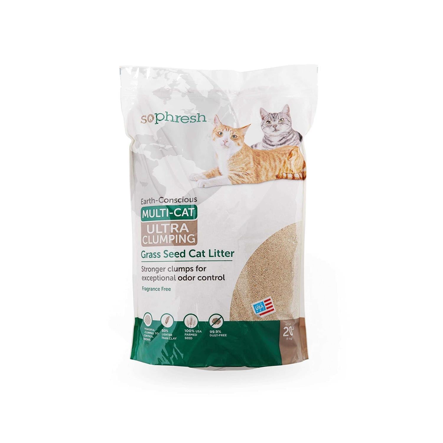 Unscented Grass Seed Cat Litter Z80730